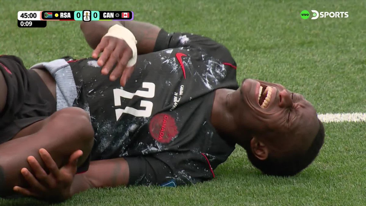 ¿ERA PENAL PARA CANADÁ? Laryea iba a patear, Mudau le cruzó la pierna y el jugador canadiense cayó en el área. #MundialEnDSPORTS #FIFAWorldCup