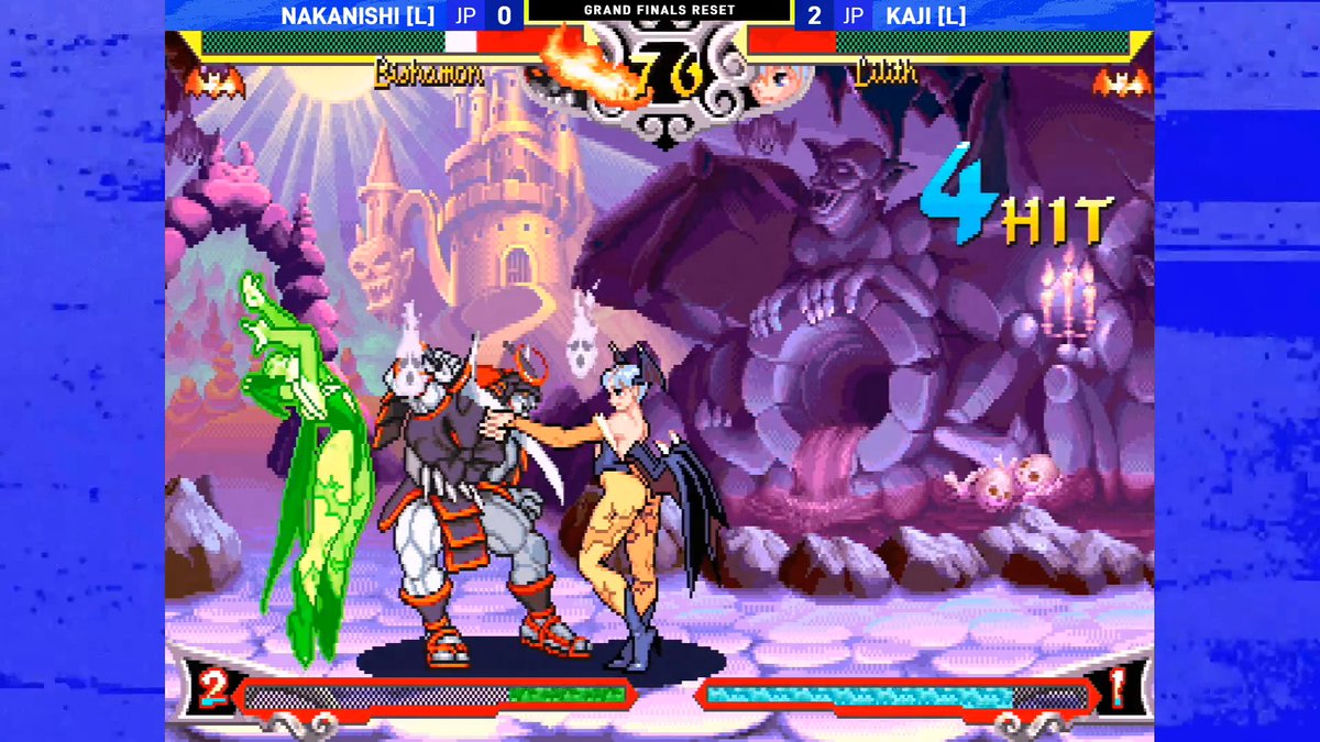 The Losers run is complete. Your #Evo2026 Vampire Savior Champion is: Kaji!