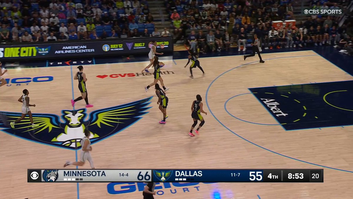 Maddy Siegrist was assessed a Flagrant 1 for this foul on Olivia Miles.