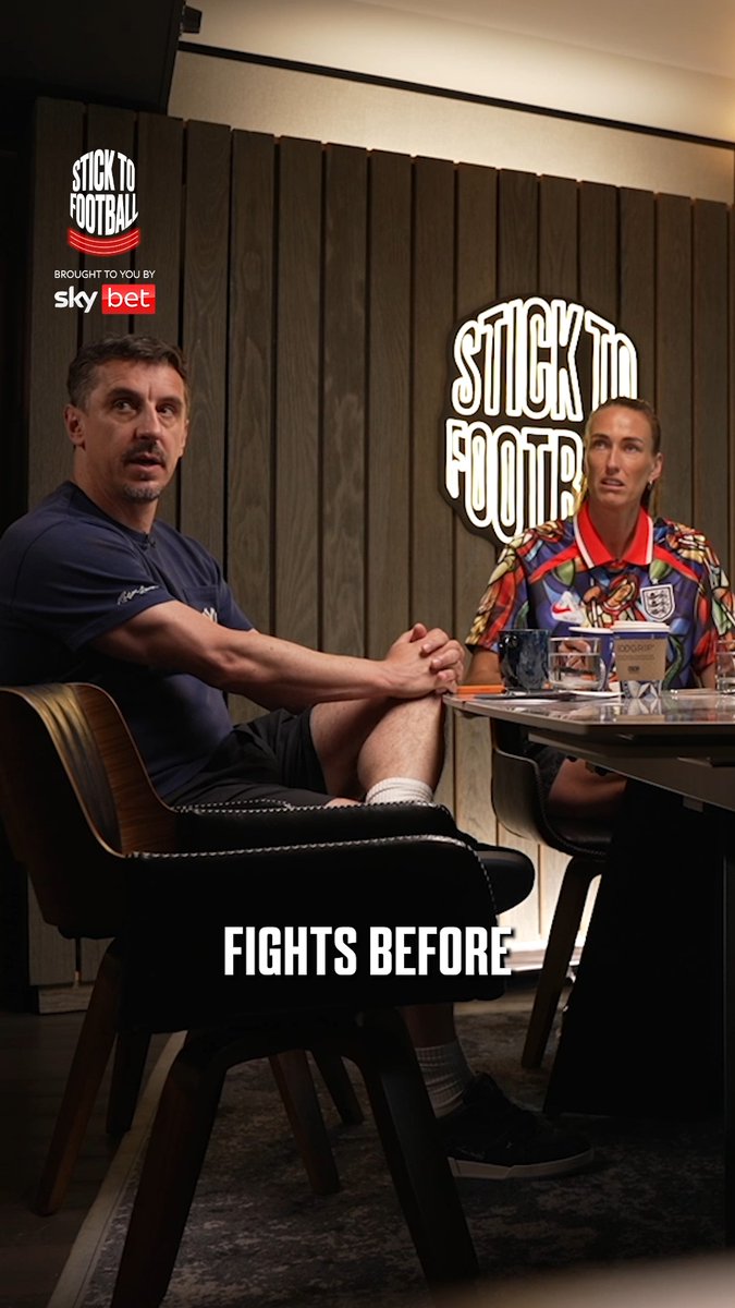 Jill's back... and Roy wasted absolutely no time getting the wind-up started! 😂 We are back tomorrow with brand new Stick to Football! ⚽️