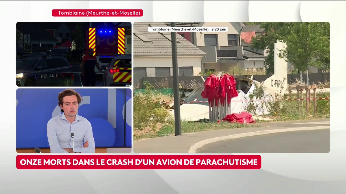 🔴 Crash d'un avion près de Nancy : "Un crash rappelle de façon brutale la fragilité de l'existence humaine. Mais il ne faut pas nourrir de psychose : l'aviation française et européenne reste aujourd'hui extraordinairement sûre", estime Nathan Devers. #LePourEtLeContre #canal16