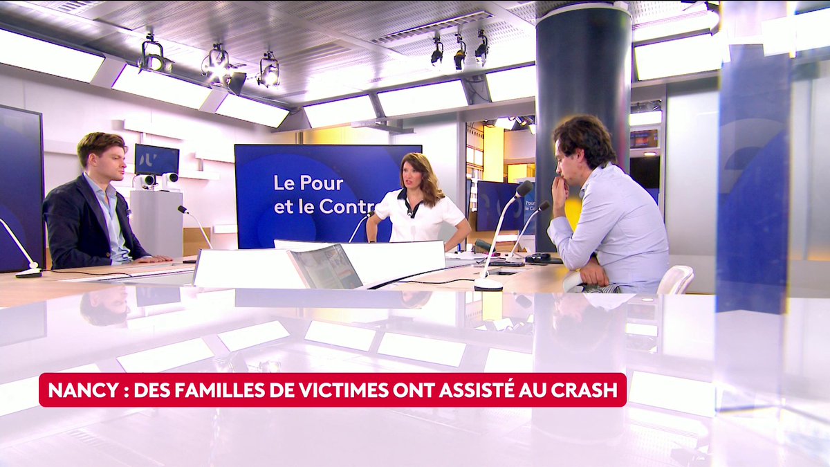 🔴 Crash d'un avion près de Nancy : "Dans un drame comme celui-ci, le rôle du politique n'est pas seulement d'agir. Il est aussi d'incarner une présence humaine auprès des victimes et de leurs proches", explique Nathan Devers. #LePourEtLeContre #canal16