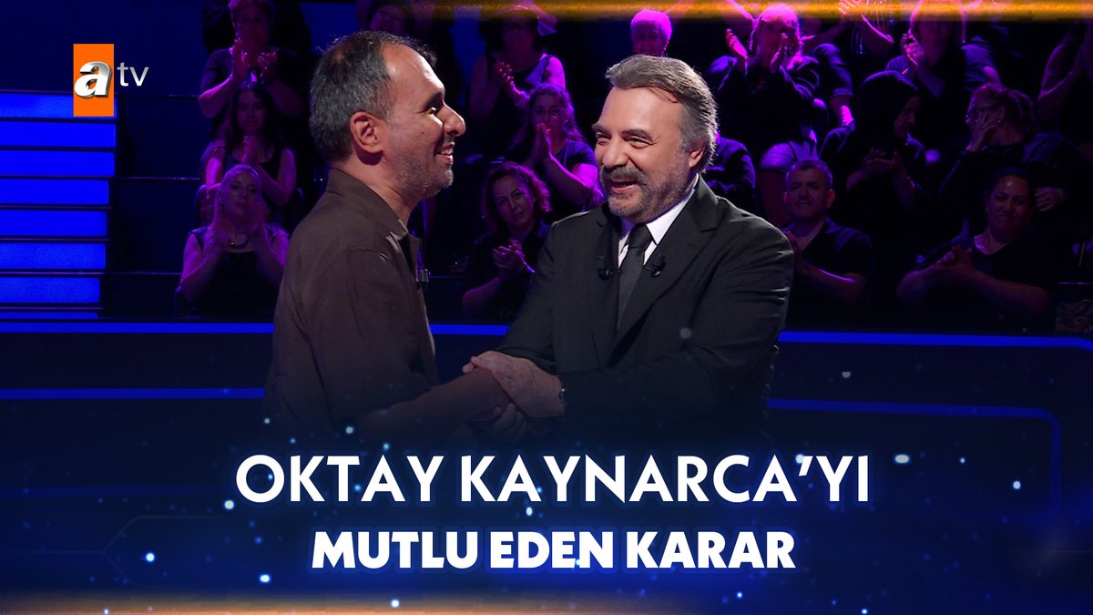 🔴 Kim Milyoner Olmak İster'de bir yarışmacı, 1 milyon TL değerindeki soruyu açtırdı.