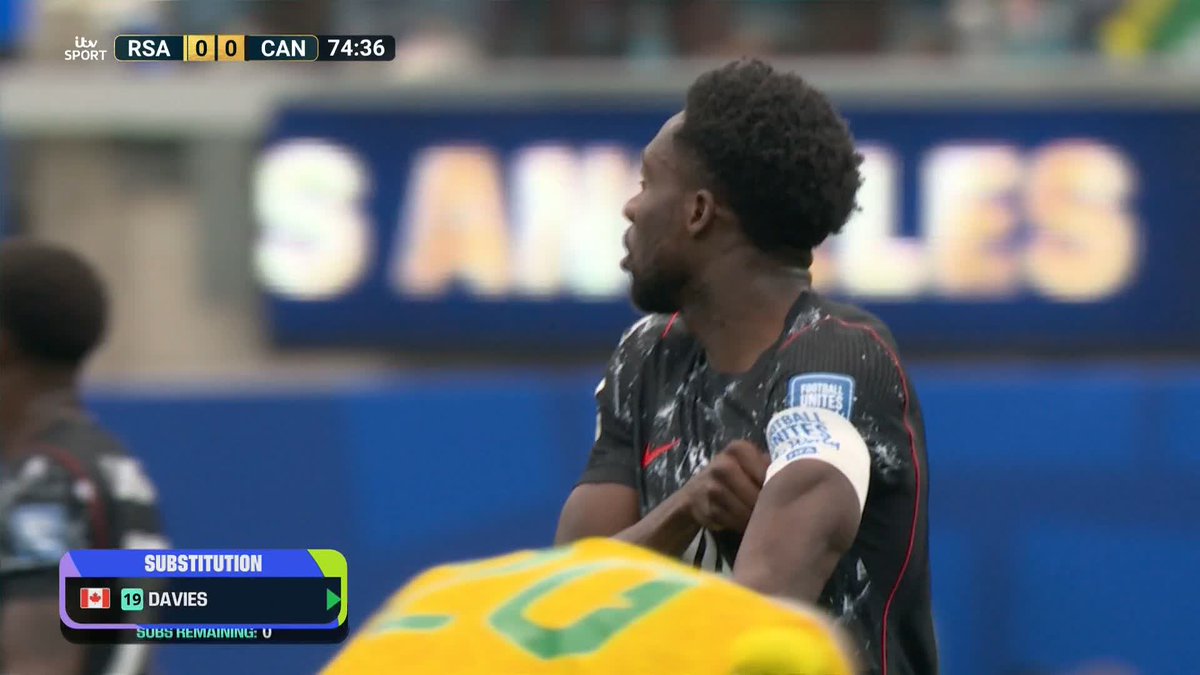 Alphonso Davis is BACK, hoping to break the deadlock for his country 🇨🇦 The Canadian poster boy makes his World Cup debut, returning from a hamstring injury 🙌🏻