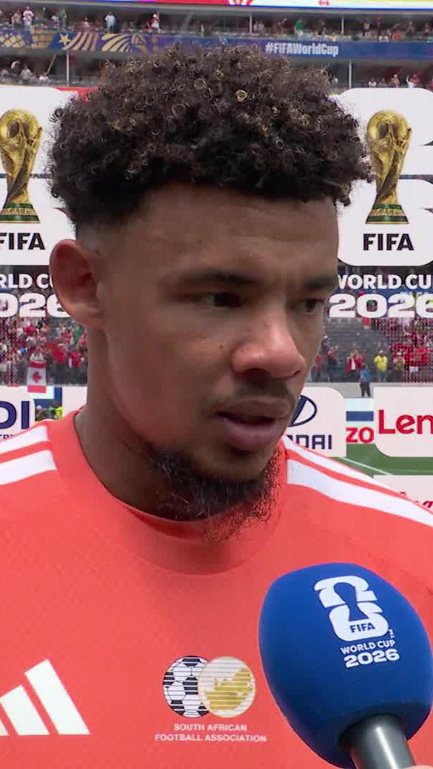 "To come out here today and show our worth, we can only be proud" 🎙️🇿🇦 Ronwen Williams has nothing but praise for Hugo Broos and Bafana Bafana 🗣️ #DStvFIFAWorldCup2026 | #EverythingCanWait