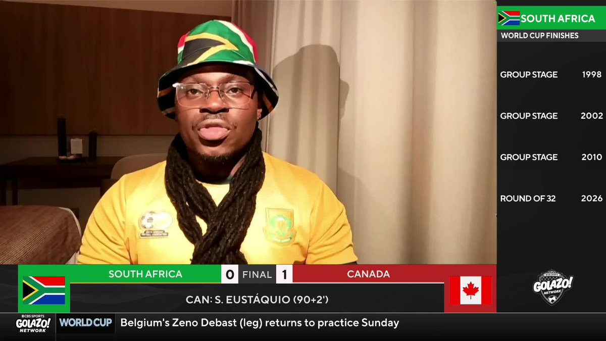 Which African team is going to make it the farthest? 🇲🇦🇸🇳🇨🇮🇬🇭🇨🇻🇪🇬 Mbizo Mzamane weighs in after his South Africa became the first team to be knocked out of the RO32 👇