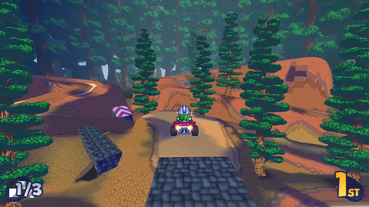 Idk how to market this Kart Racer So here's some gameplay