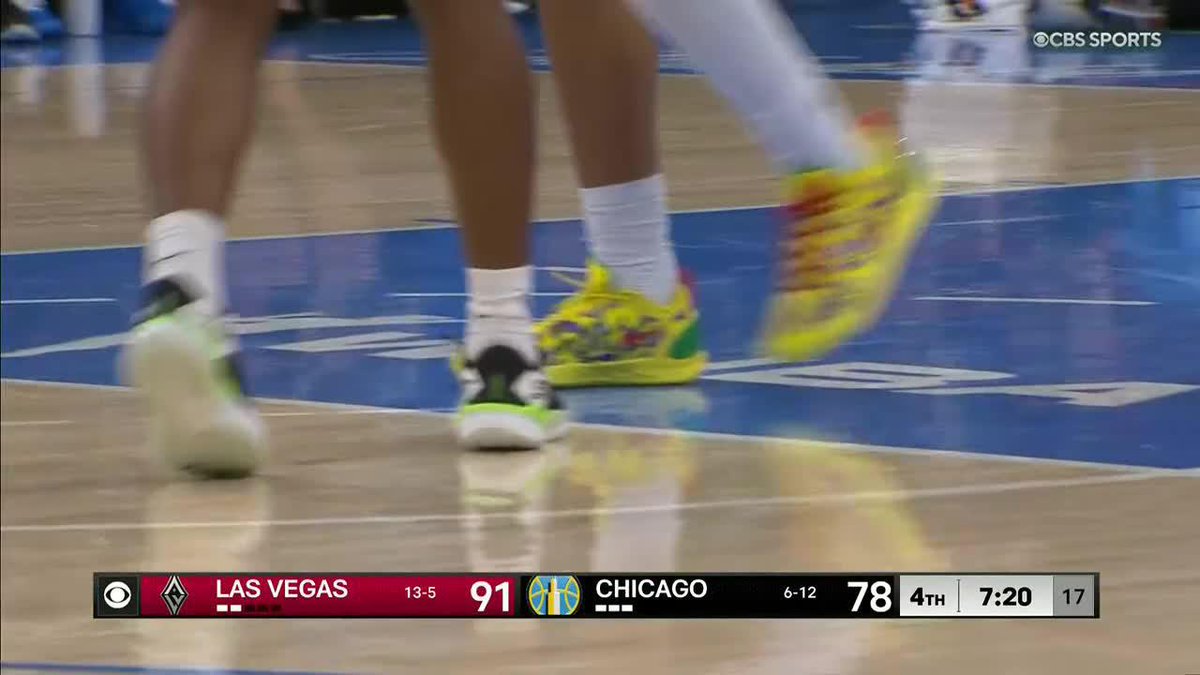 A'ja Wilson headed into the locker room shortly after appearing to roll her ankle.