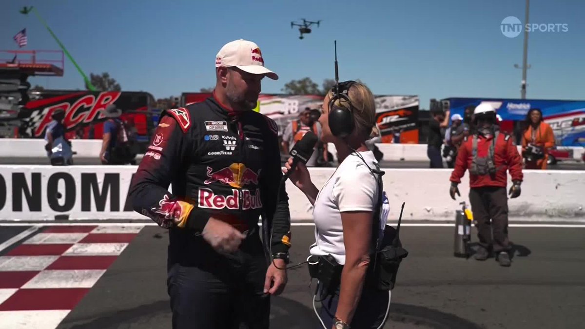 SVG had nothing but praise for his team's performance after winning Sonoma for the second-straight year 🙌🍷 Shannon Spake