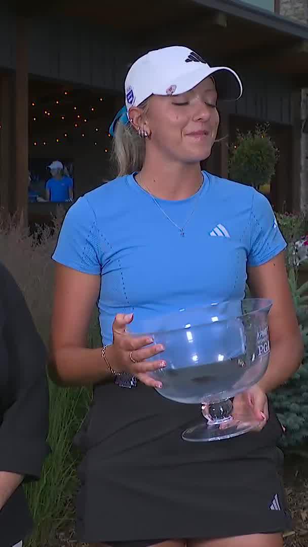 Best week ever! Congratulations to Nicole Felce: our Low PGA/LPGA Professional at the KPMG Women's PGA Championship Championship!