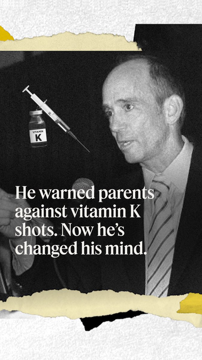 After ProPublica contacted Dr. Joseph Mercola for an article on babies dying after parents turned down vitamin K shots, he reversed his long-held stance that the shots weren't needed. “The data is clear: vitamin K saves lives,” he wrote. Full story: