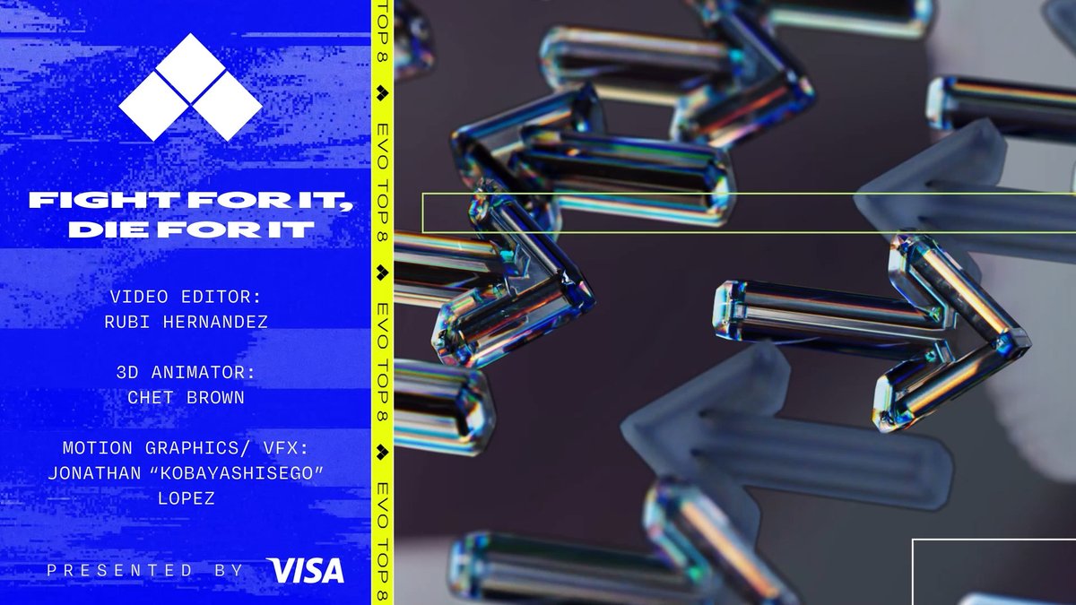 "Fight For It, Die For It" #Evo2026 Top 8 Intro for TEKKEN 8 presented by @visa.