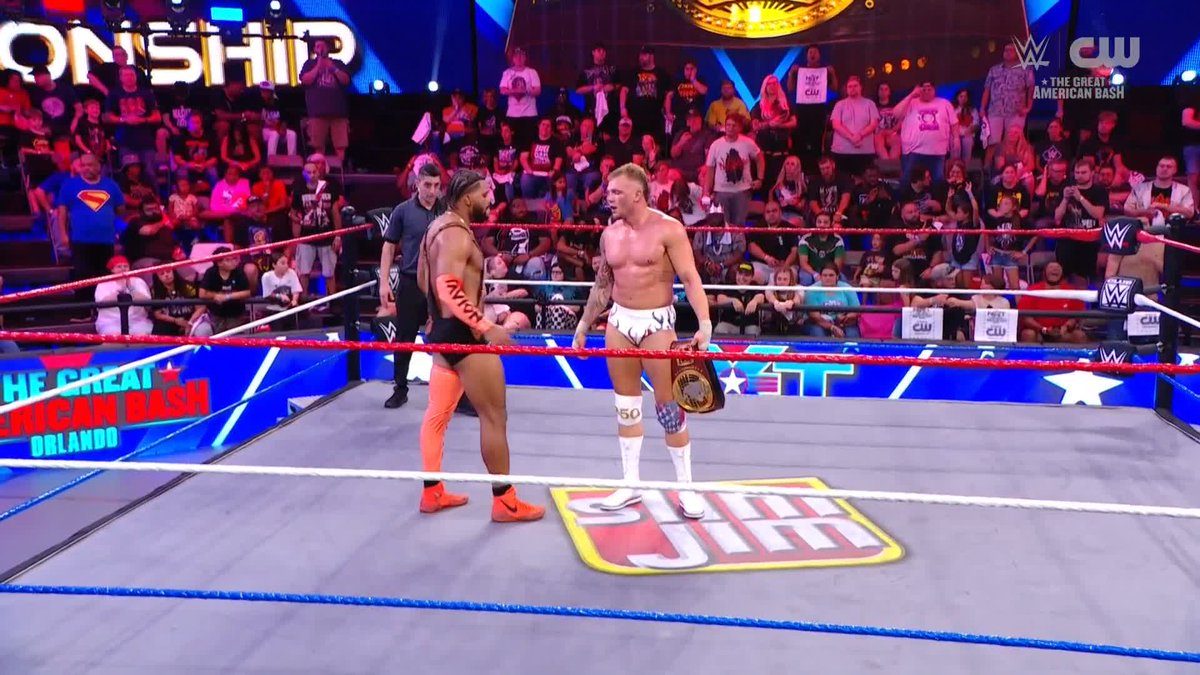 Great sportsmanship between two friends 🤝 Tavion Heights WWE | Myles Borne | THE KID