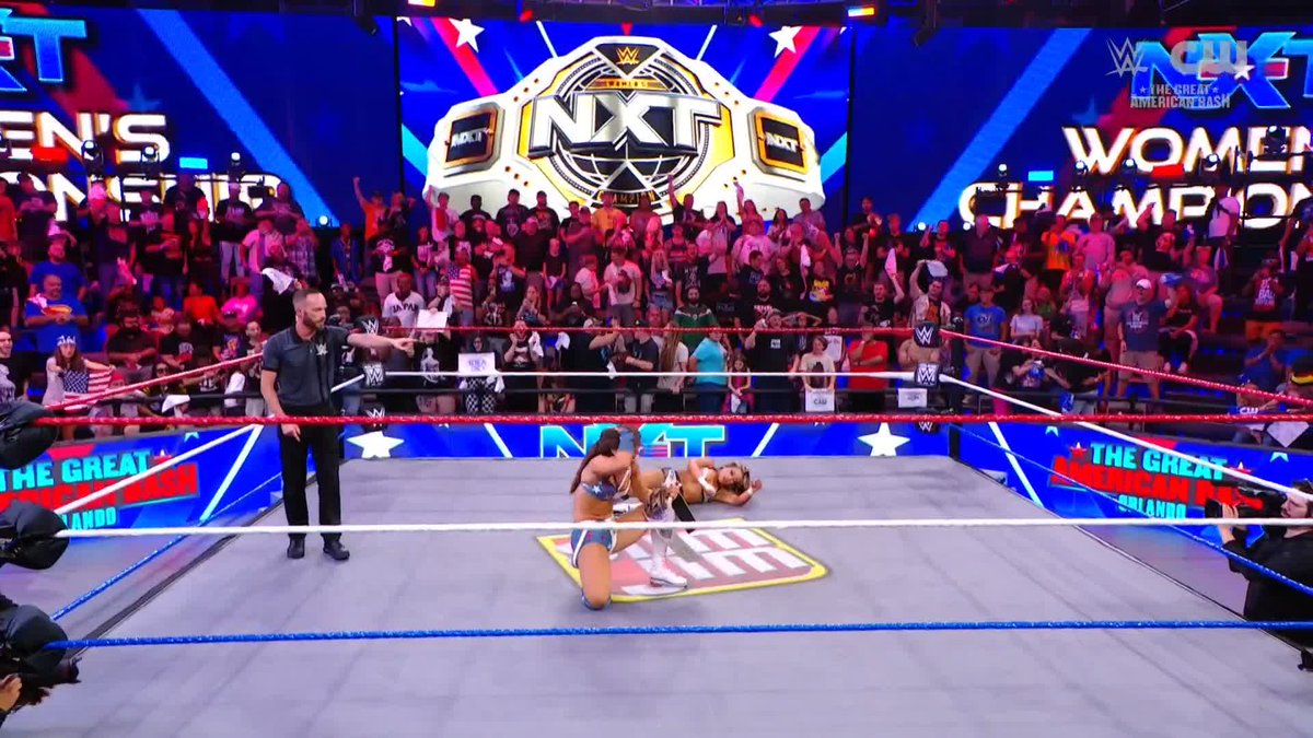 SHE DID IT!!! 🏆 Kendal Grey is the NEW NXT Women's Champion!