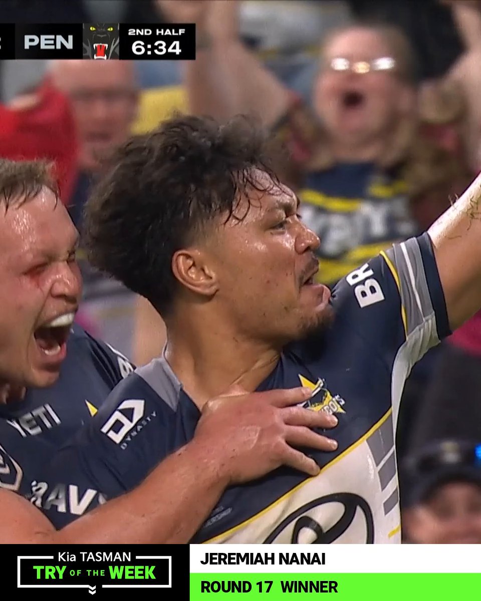 Jeremiah Nanai turned into Superman to win your fan-voted Tasman Try of the Week for Round 17! ๐