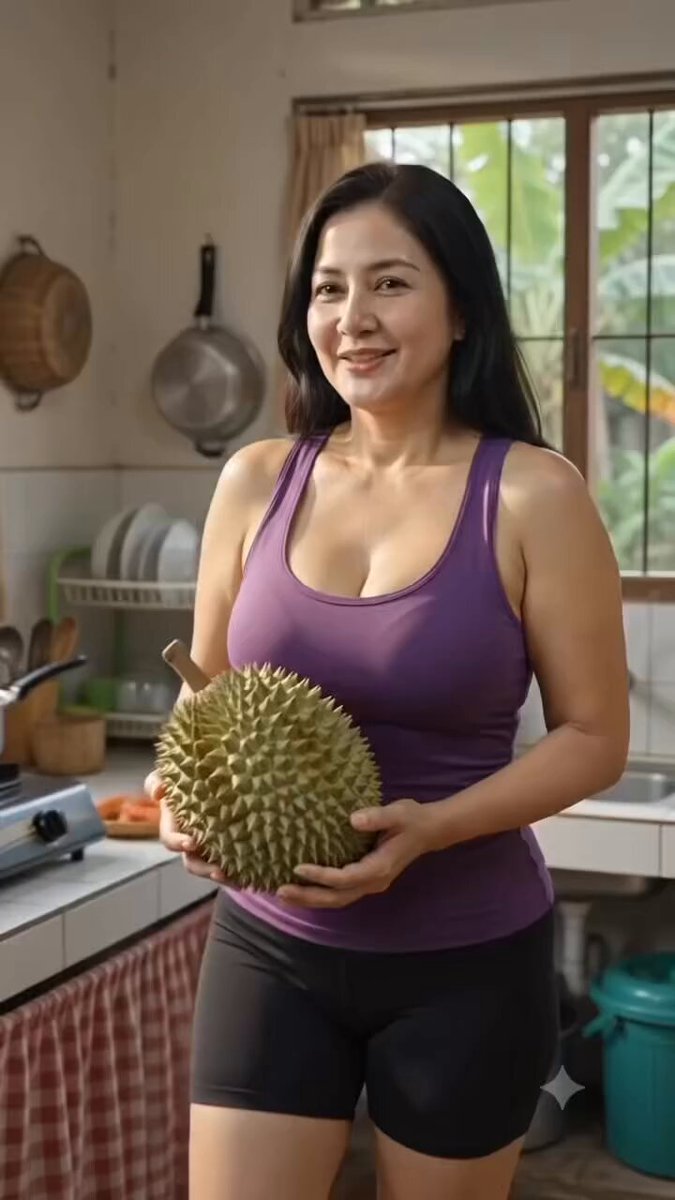 Bantu belahin duren bude rini