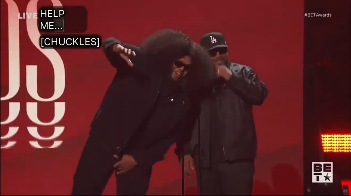 Druski pokes fun at JAŸ-Z by mocking the rapper's Roots Picnic performance at the 2026 #BETAwards. 😂😂😂