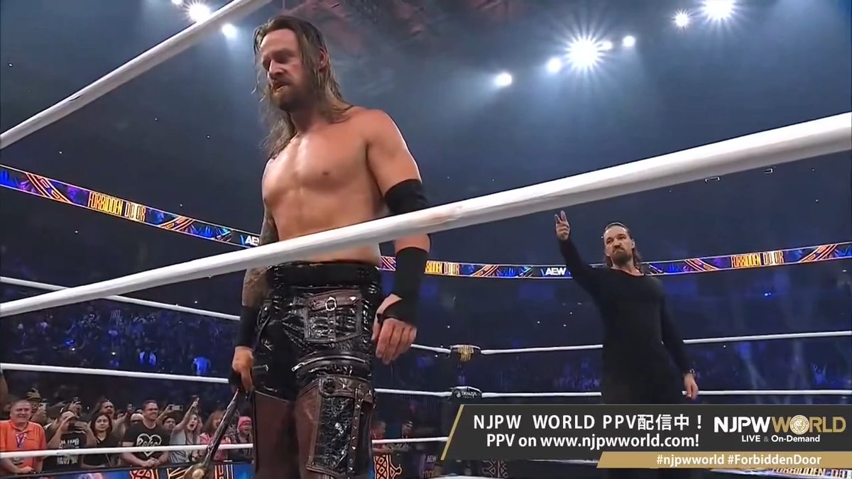 .Switchblade Jay White is back🔪 PPV⏩ ※Only available to users in Japan. #njpwworld #ForbiddenDoor