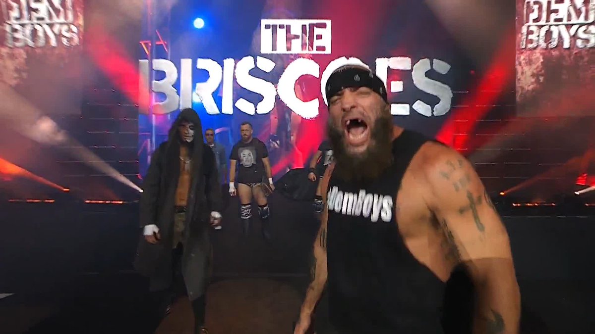 United and ready for war, Team Briscoe enters the STEEL CAGE with massive stakes on the line: a win means Mark Briscoe gets an #AEW World Title shot! Watch #ForbiddenDoor LIVE on HBO Max PPV