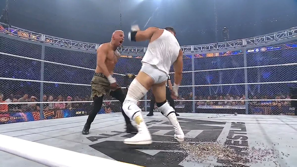 .DARBY ALLIN gets turned inside out and sent straight into the thumbtacks! Watch #ForbiddenDoor LIVE on HBO Max PPV