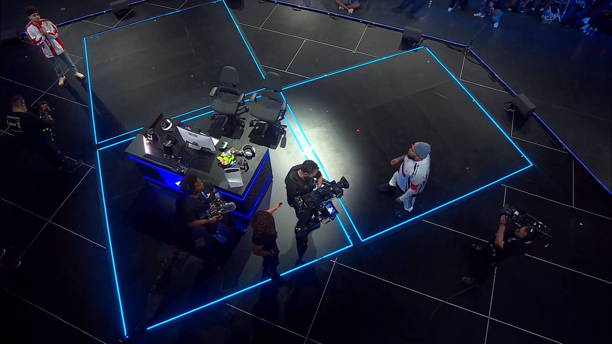 The stare-down. #Evo2026