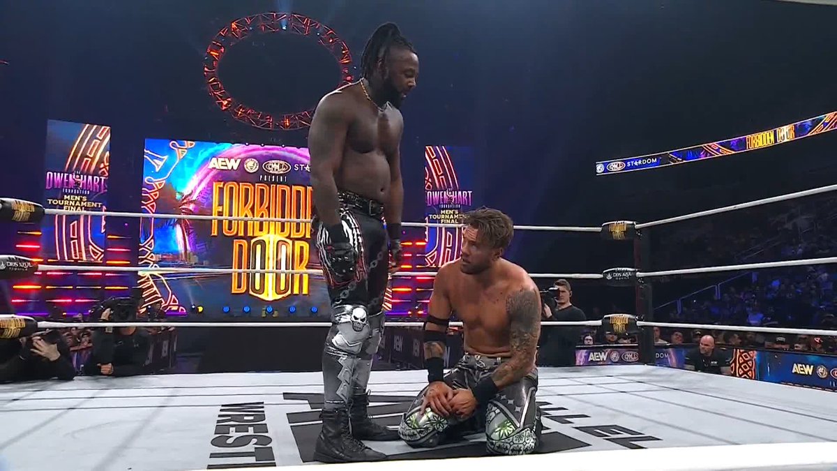 Ospreay has heard enough from @SwerveConfident! Watch #ForbiddenDoor LIVE on HBO Max PPV