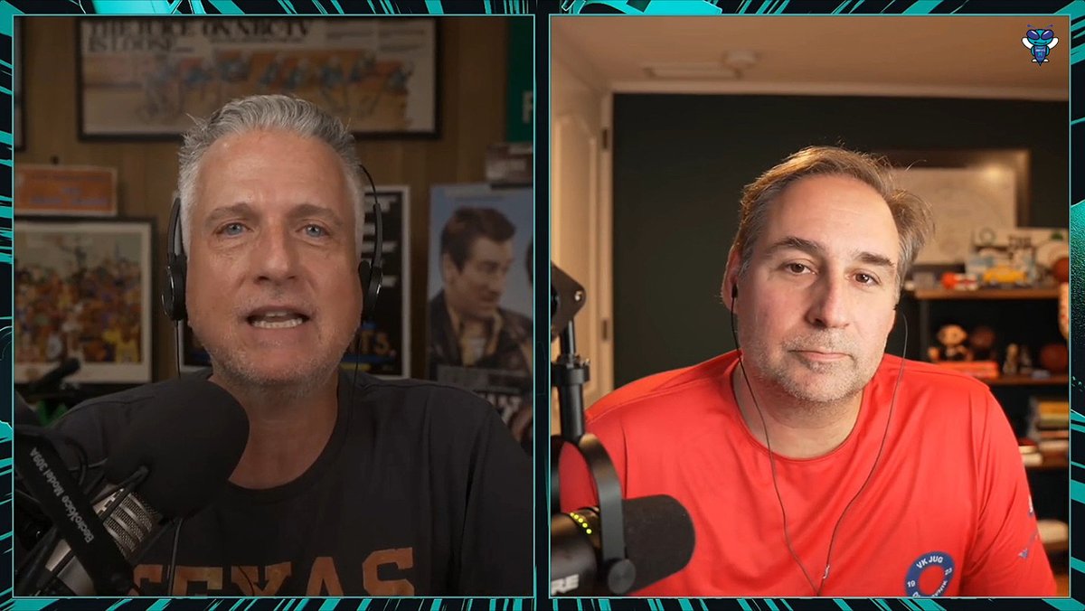 🎙️ Zach Lowe on whether the Hornets are the team he'd want to be in the East for the next 7 years: "Off the top, Charlotte is definitely maybe No. 1."