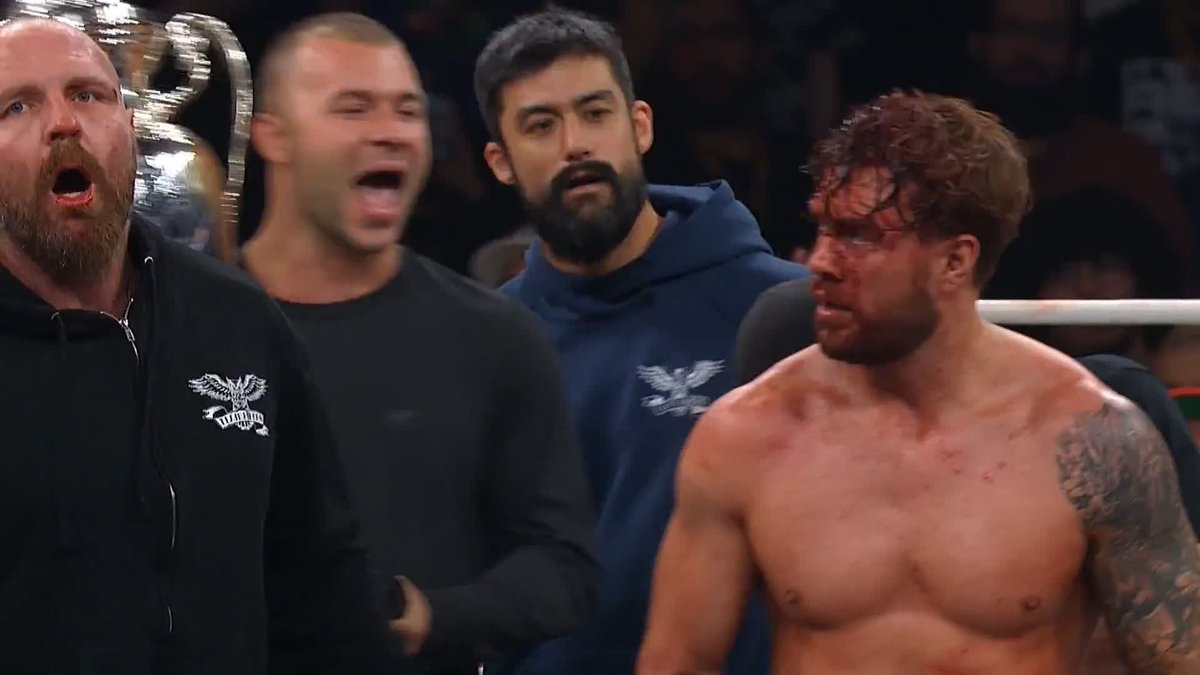 THE BILLY GOAT DID IT! Will Ospreay • ウィル・オスプレイ is headed to the #AEWAllIn London MAIN EVENT to challenge for the AEW World Championship in front of his countrymen! Watch #ForbiddenDoor LIVE on HBO Max PPV