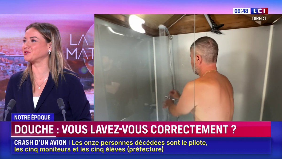 🚿 Douche : vous lavez-vous correctement ? ➡️ Toutes les explications de Sandra