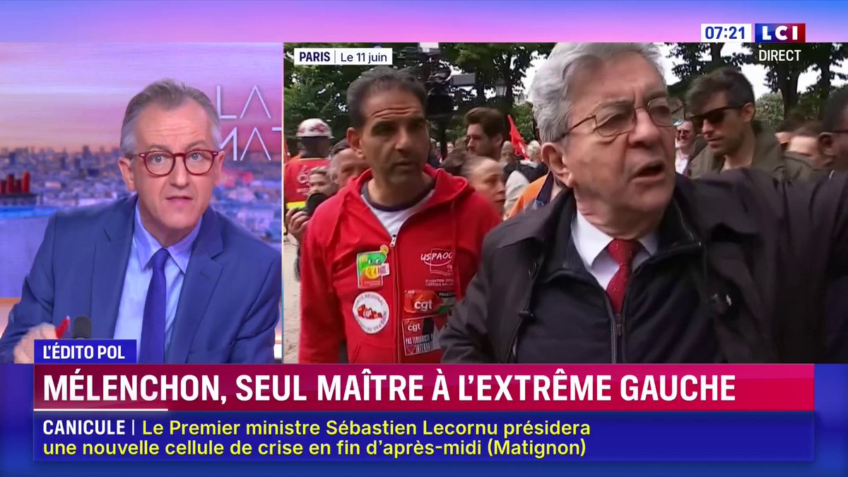 Présidentielle : Jean-Luc Mélenchon, seul maître à gauche ? ➡️ C'est l'édito de Christophe Barbier