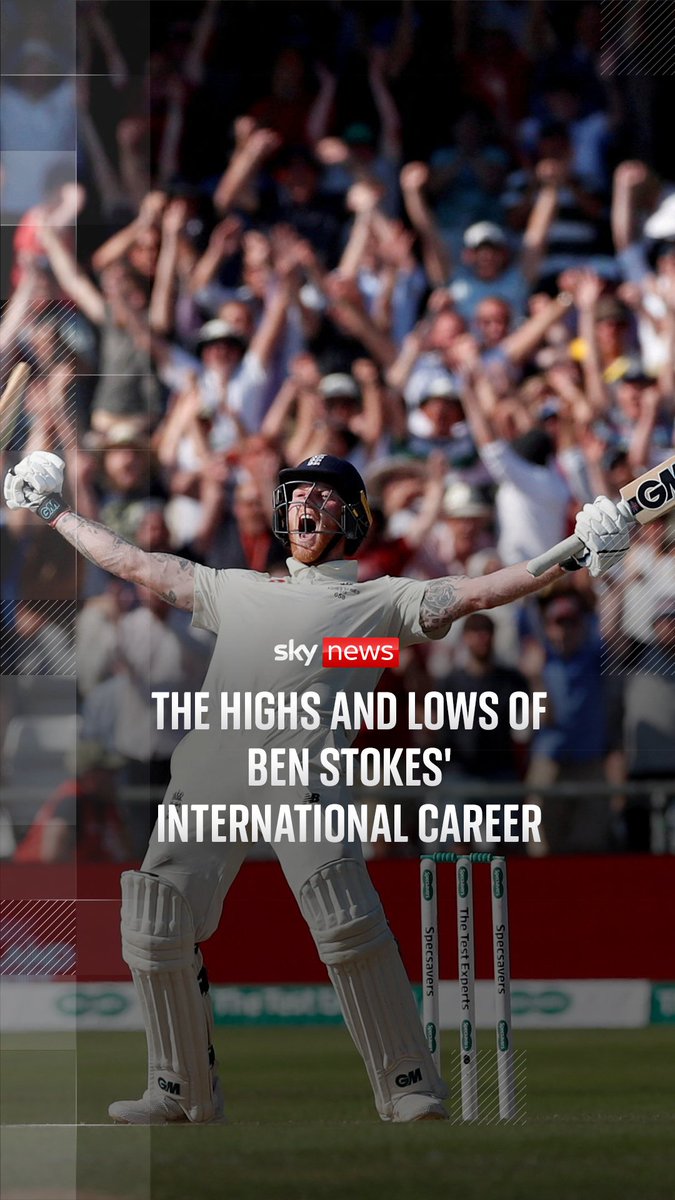 England captain Ben Stokes announced his retirement from international cricket during the Test match against New Zealand at Trent Bridge. The 35-year-old said retirement is the "best thing" for him. Greg Milam looks at the ups and downs of Ben Stokes' 15-year international career