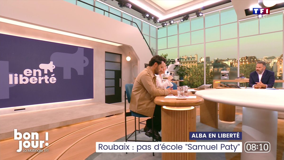 À Roubaix, le maire LFI David Guiraud refuse de nommer une école Samuel Paty 📺 Alba Ventura en liberté