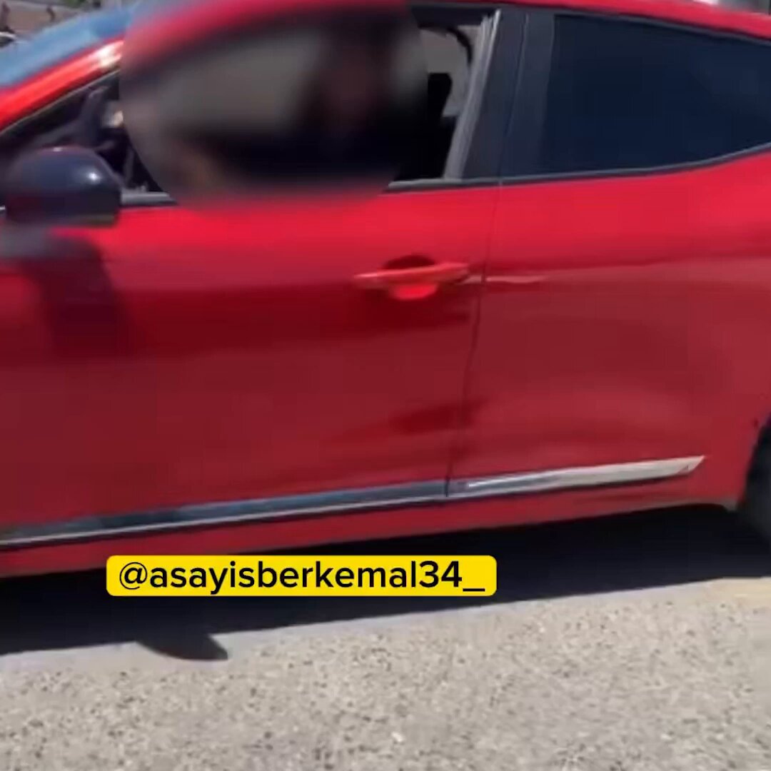 Ters yönden gelen kadın sürücü: O tabelayı g*tüne sok