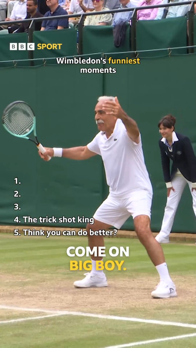 There is nowhere quite like Wimbledon! 🎾 Check out our top five funniest moments from SW19 over the years. 🤣