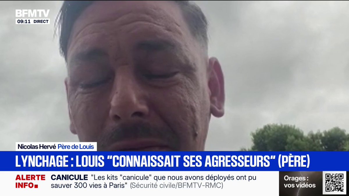 Lynchage de Louis à Narbonne: "Personne" n'a alerté les parents des violences que subissaient l'adolescent, assure son père