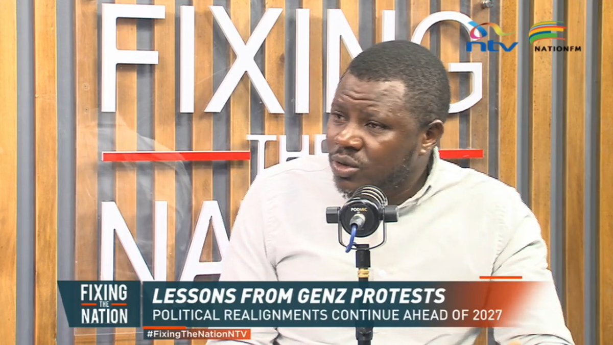 Chege Majuice: I would advise President Ruto not to vie in 2027. Kenyans have personalised issues with him. #FixingTheNationNTV @nationfmke @mariambishar Fellaris Wambui