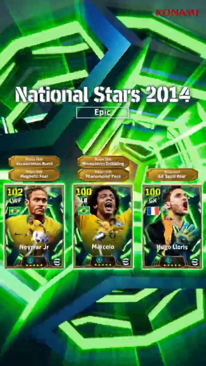 ãEpic: National Stars 2014ã 2014幎ã«äžçãç±çãããéžæãã¡ãEpicã§ç»å ŽïŒ ãŠãŒãŽ ããªã¹ïŒãŽãŒã«ã»ãŒãã³ã°ïŒïŒïŒ ãã«ã»ãïŒãã©ã³ãµãŒïŒïŒïŒ ãã€ããŒã«ïŒã¢ãžãªãã£ïŒïŒïŒ äžçã®ã¹ãŒããŒã¹ã¿ãŒãç²åŸããŠãã¹ã«ããã匷åãããïŒ #ã€ãŒãã #eFootball
