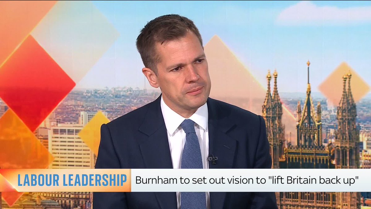 The treasury spokesman for Reform UK says Andy Burnham's plan to break off parts of the Number 10 operation and move it to Manchester is a good idea. However, Robert Jenrick says Burnham 'talks a big game but doesn't deliver.'