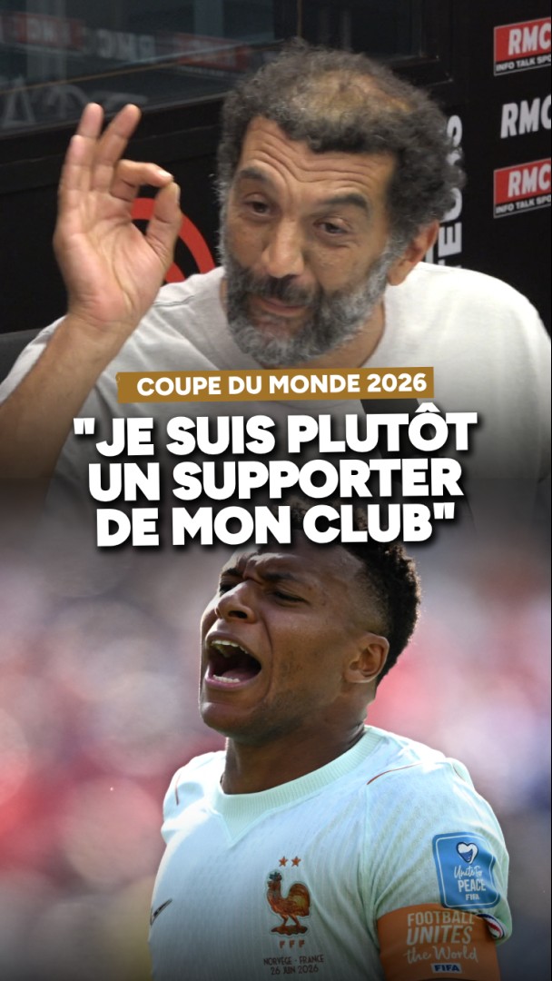 Ramzy Bedia (supporter du PSG de longue date) qui rappelle tranquillement à des journalistes un peu décontenancés que l’attachement à un club peut être plus intime que celui à une sélection. On ne l’avait pas forcément sur le bingo celle-ci. 🇫🇷