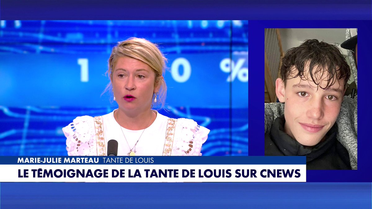 Marie-Julie Marteau, tante de Louis : «On va se battre» #100Frontieres Toute l'info est à retrouver sur