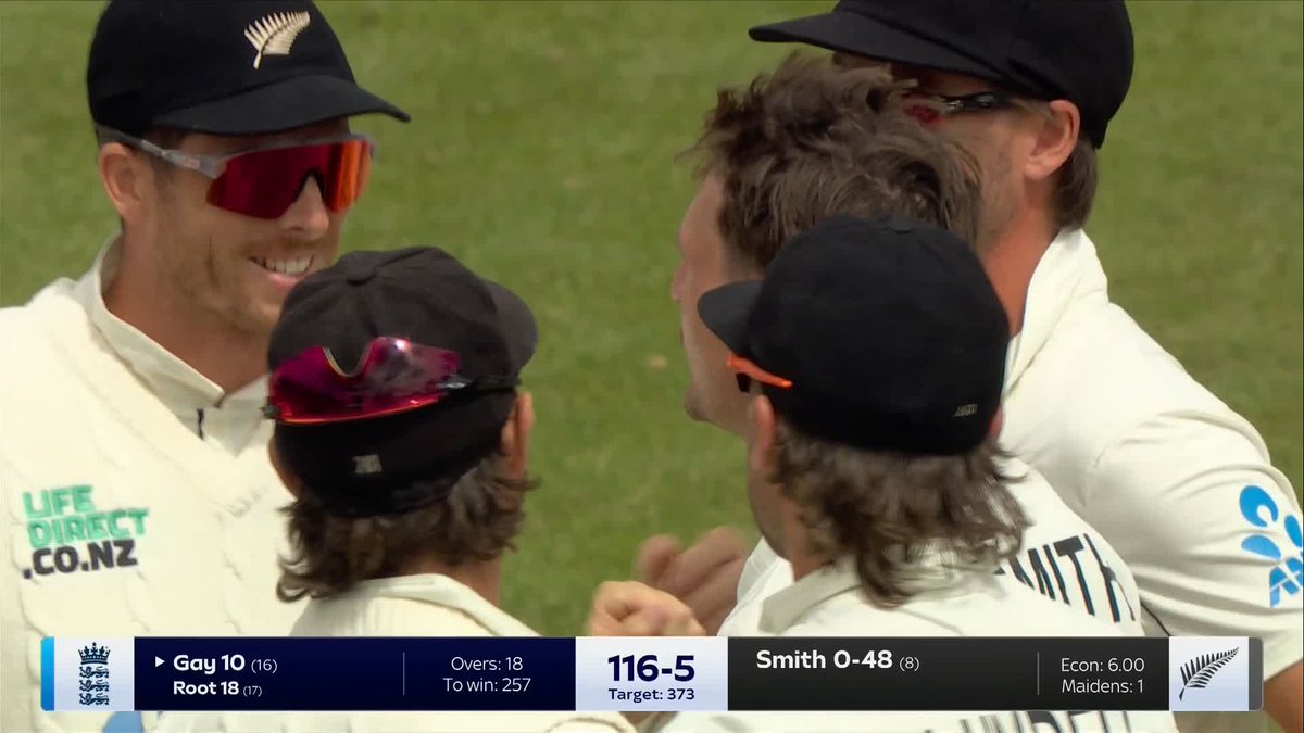 Smith strikes early on as Gay departs! 💥