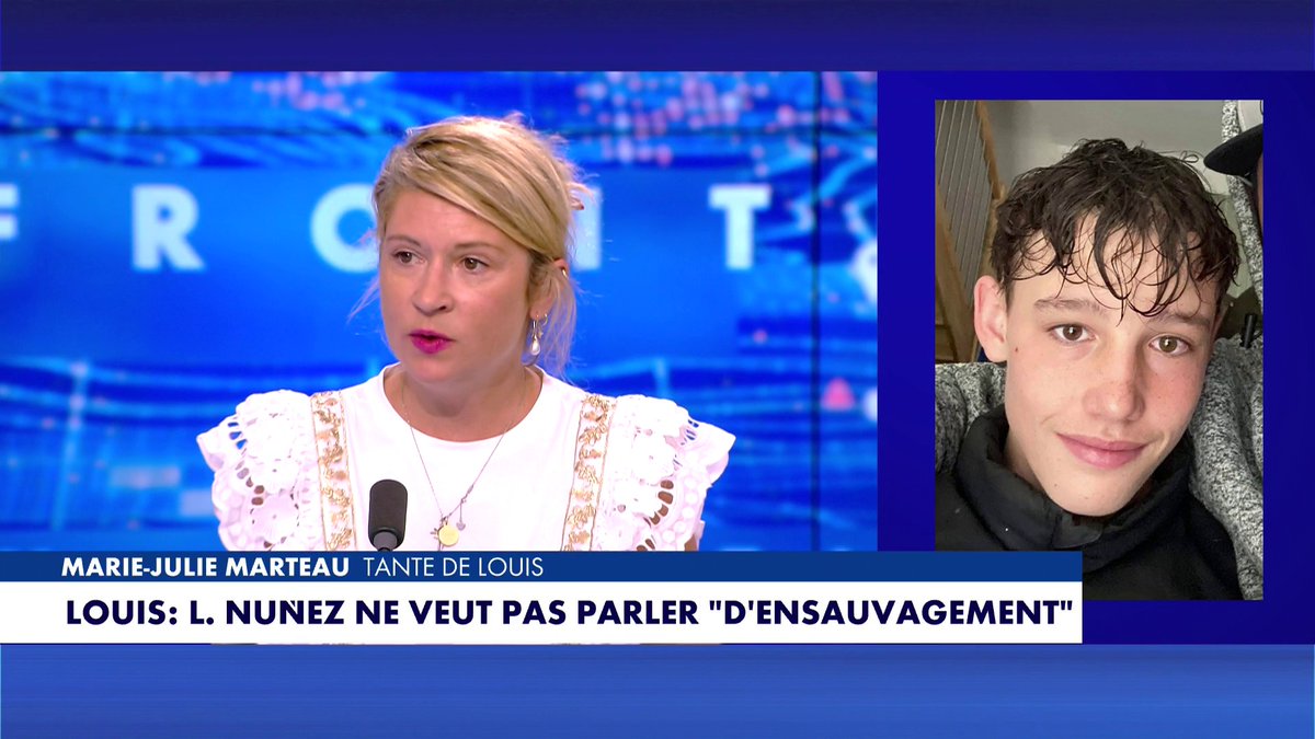 Marie-Julie Marteau, tante de Louis : «Que Laurent Nuñez me dise quel terme il veut qu'on utilise, s'il ne veut pas prendre le terme d'ensauvagement » #100Frontieres Toute l'info est à retrouver sur