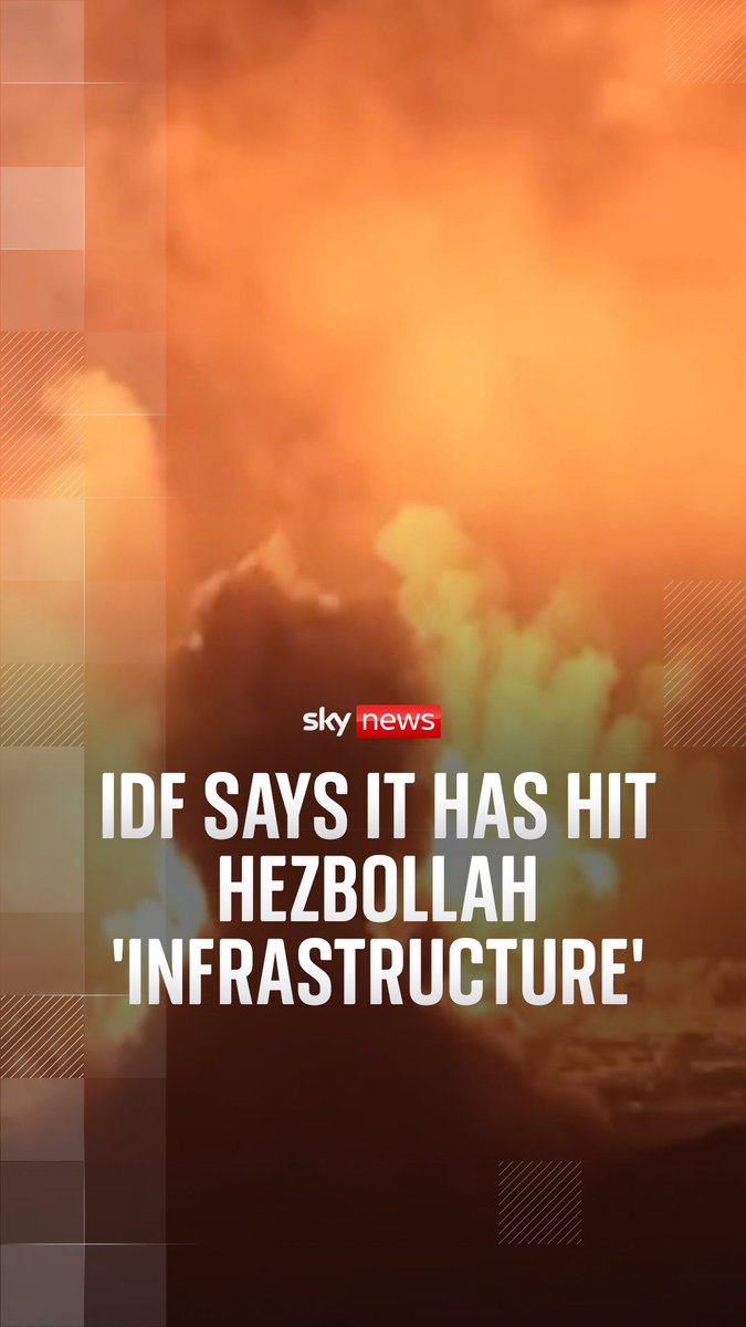 WATCH: IDF hit Hezbollah's 'underground infrastructure' in Lebanon. Israel has released this video to show they have destroyed Hezbollah's tunnels where weapons were stored