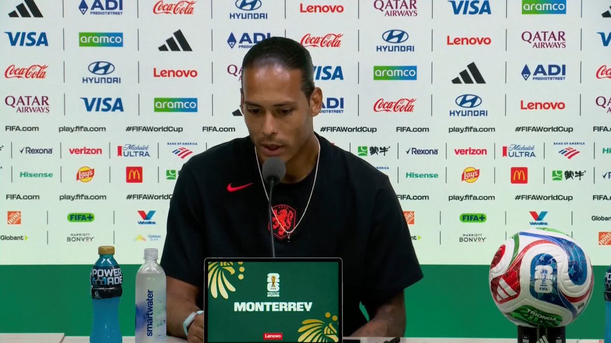 🗣️ "These are the games you want to be a part of." Netherlands centre-back Virgil van Dijk looks ahead to facing Morocco in the World Cup last 32 ⤵️