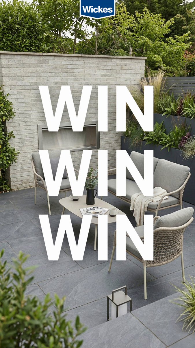 Need to get your garden ready for outdoor hosting season?⛱️☀️ We've partnered with Norfolk Leisure to give you a chance to #WIN the NEW Norfolk Leisure Jamaica Lounge Set. To enter: 1. Follow @wickes 2. Like this post 3. Tag someone you know who would love this prize Good luck!