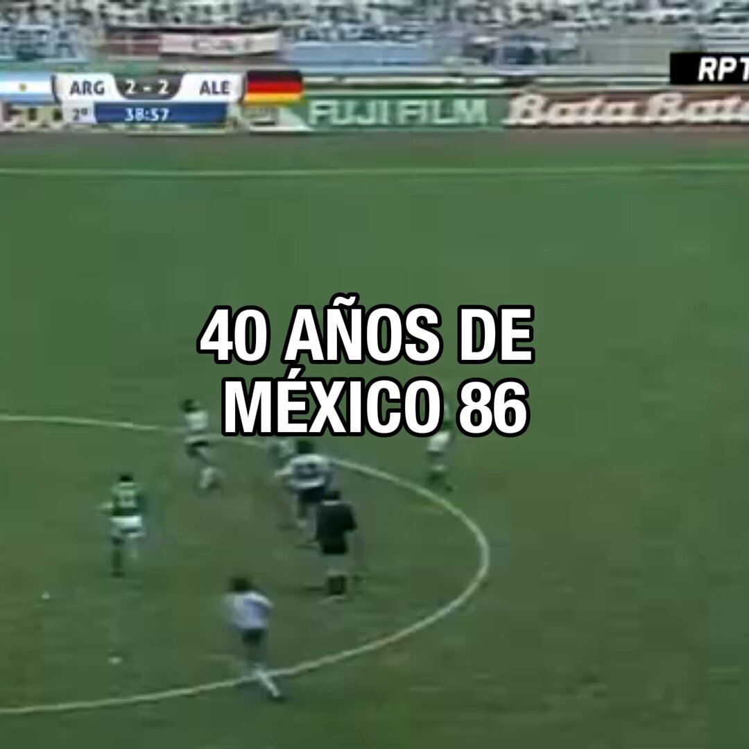 40 AÑOS DE MÉXICO 86 🇦🇷🏆 Hace 40 años, la Selección Argentina tocó la gloria en el Estadio Azteca. El equipo dirigido por Carlos Bilardo venció 3-2 a Selección de Alemania en una final inolvidable y conquistó su segunda Copa del Mundo. Los goles fueron de José Luis Brown, Jorge Valdano y Jorge Burruchaga, mientras que Diego Armando Maradona coronó un Mundial excepcional con otra actuación decisiva para llevar a la Argentina a la cima del fútbol mundial. Un día que quedó para siempre en la historia. 🇦🇷✨
