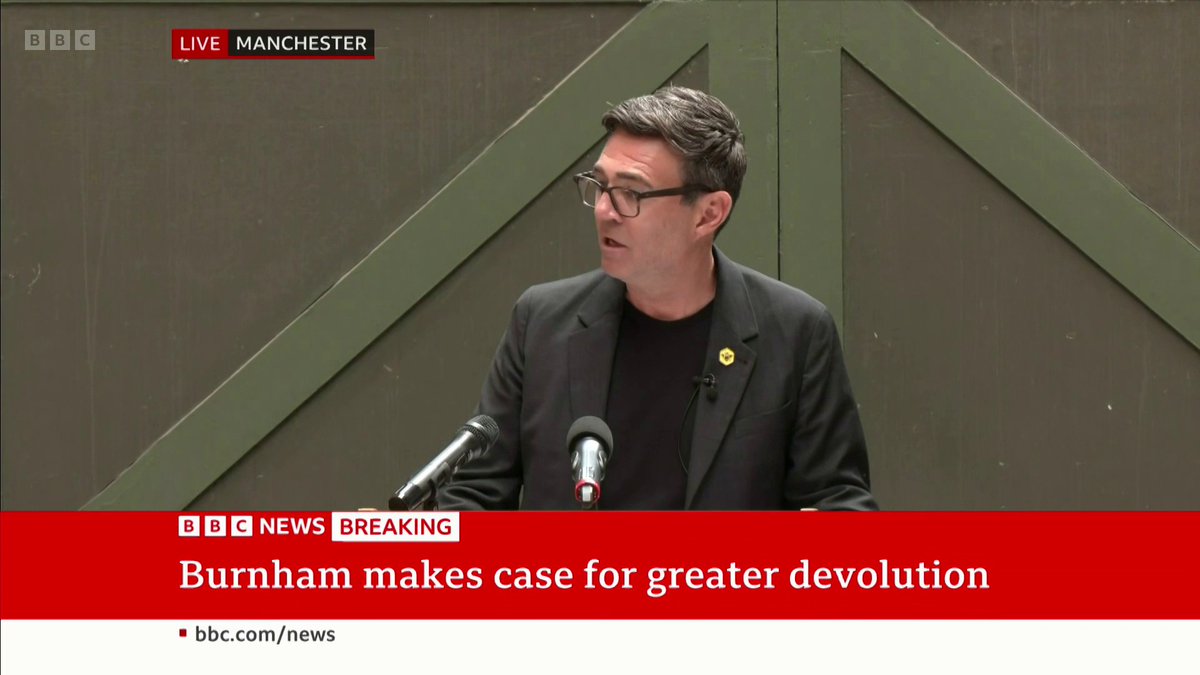"Britain's housing crisis is having a ruinous impact on its public finances" No 10 North will "oversee the biggest council house building programme since the post-war period", Andy Burnham says Follow live: