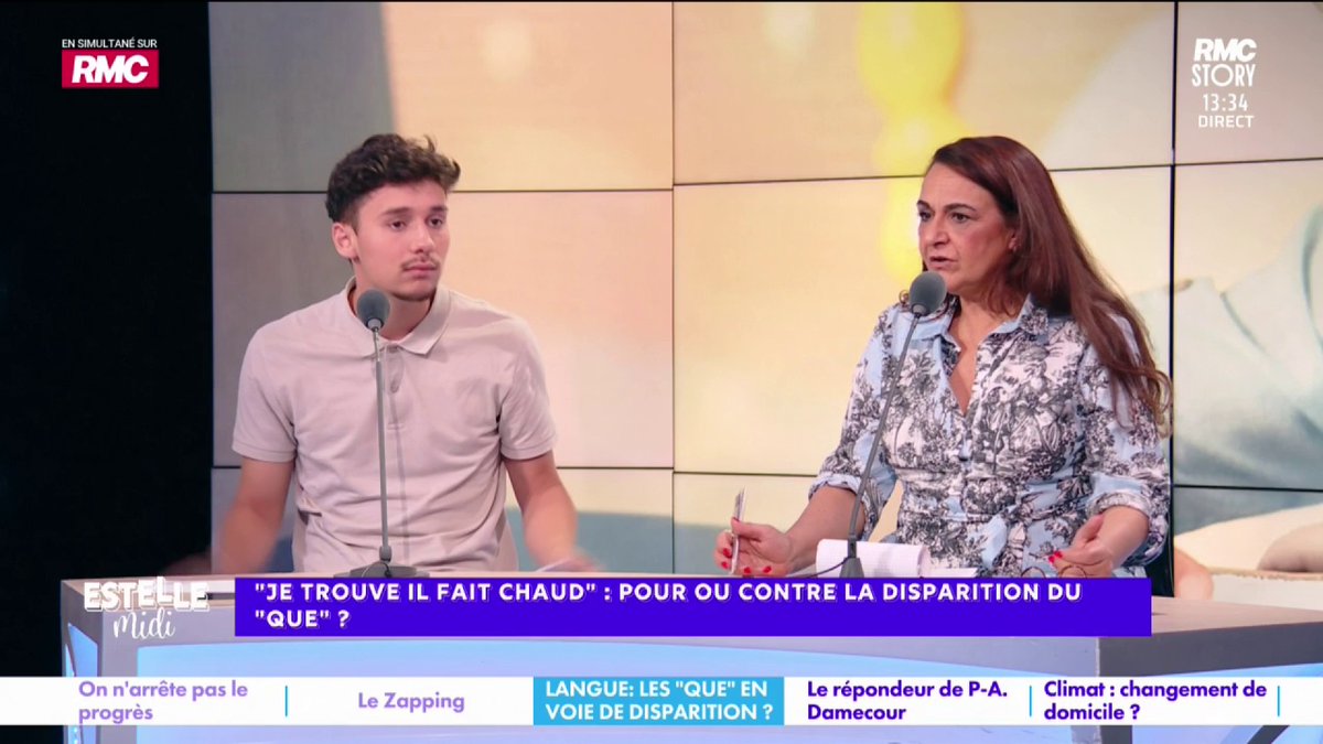 🗣️ Pour ou contre la disparition du "que"? 🎙️ Yael Mellul 🇫🇷 : "La langue française est tellement belle... Pourquoi cette jeunesse, et pas que les jeunes, leur passion, c'est de saboter notre langue, notre grammaire ! Le niveau est catastrophique !"