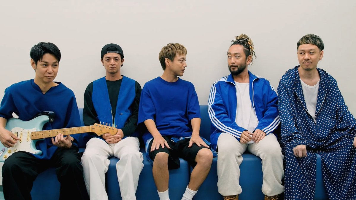 オレンジレンジメンバーが 1000％の楽曲とMVにこめた思いを語りました🔥⚽️ 「みんな日本代表を応援するという気持ちがドン！とありますので、一丸となって撮影できた。」 #SAMURAIBLUE #サッカー日本代表