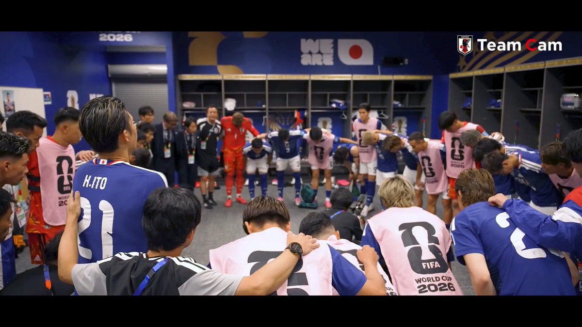 チーム全員で、戦う🇯🇵🔥 FIFA World Cup #最高の景色を #サッカー日本代表